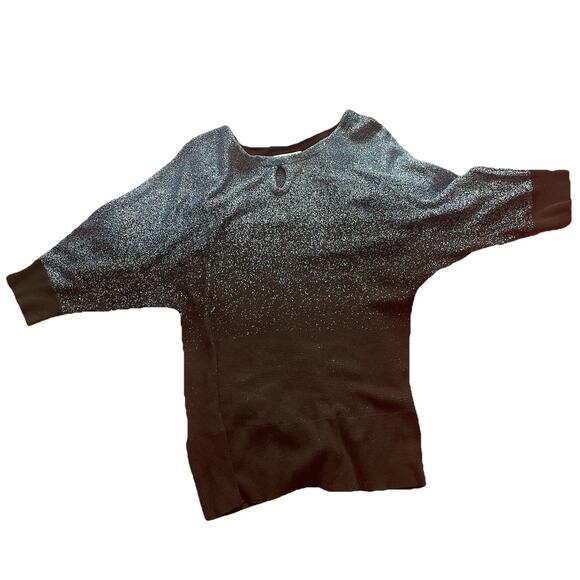 Studio Works Sweater Blue Black Metallic - Picture 2 of 12